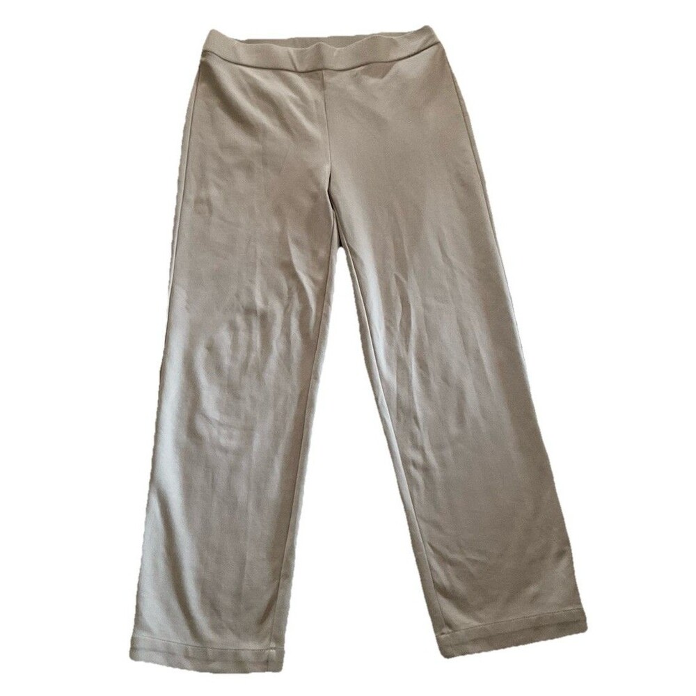 Eileen Fisher Pants Women’s Pull On Elastic Waist Straight Leg Small